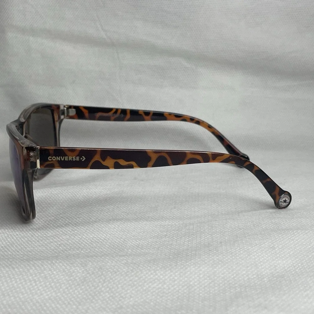 Converse Chuck Taylor All Star Square Tortoise Frame Sunglasses CAT 3 Matte Tort